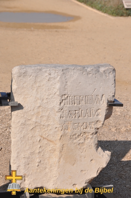 Pontius Pilatus inscriptie