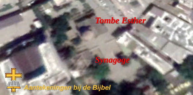 Satellietfoto Tombe van Esther