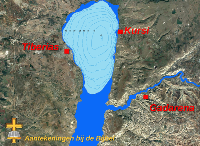 Waterstand meer van Galilea