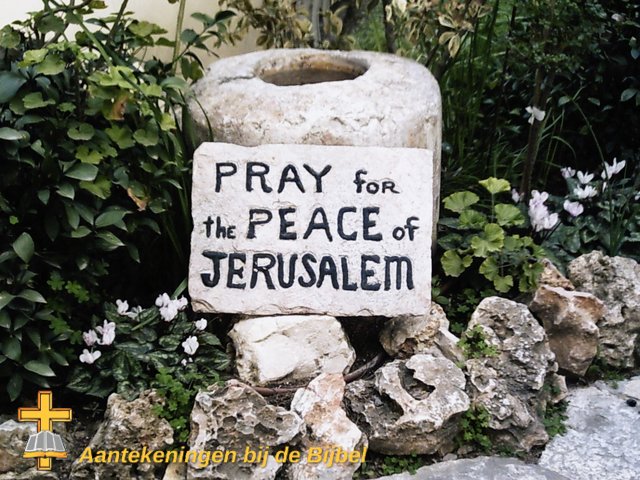 Psalm 122:6 Vrede van Jeruzalem