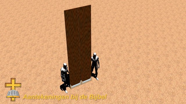 Tabernakel (Exodus 26:19) - Planken zuidzijde (5)