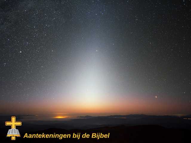 Zodiakaal licht over La Silla